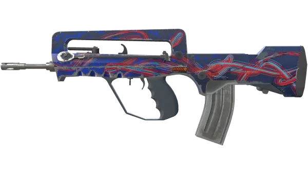 StatTrak™ FAMAS | Afterimage (Field-Tested)