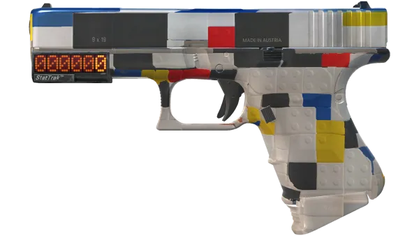 StatTrak™ Glock-18 | Block-18 (Minimal Wear)