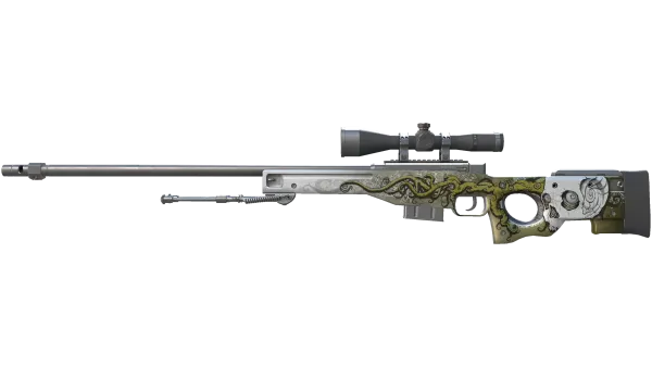 StatTrak™ AWP | Worm God (Minimal Wear)