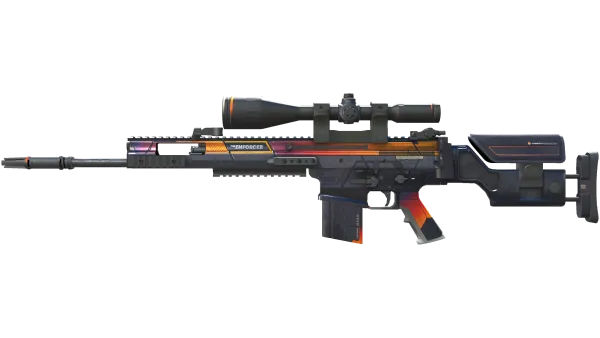 SCAR-20 | Enforcer (Well-Worn)