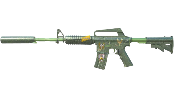 M4A1-S | Moss Quartz (Minimal Wear)