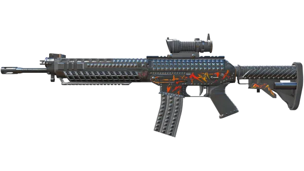 StatTrak™ SG 553 | Heavy Metal (Field-Tested)
