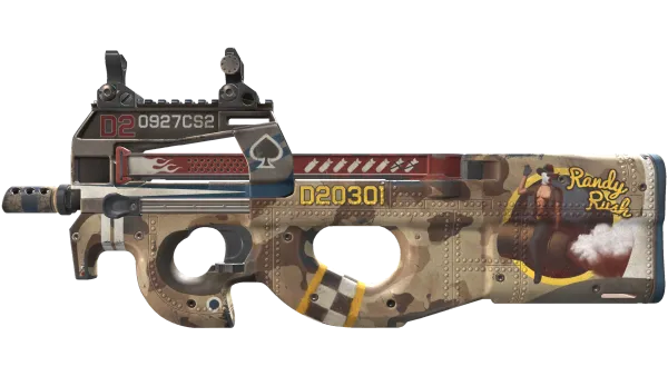 StatTrak™ P90 | Randy Rush (Well-Worn)