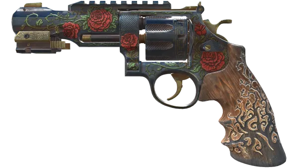 StatTrak™ R8 Revolver | Tango (Battle-Scarred)