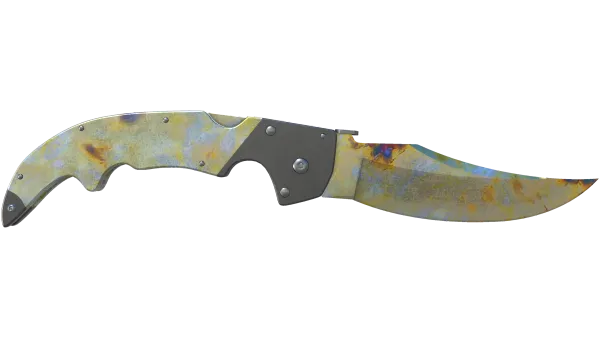 ★ Falchion Knife | Case Hardened (Minimal Wear)