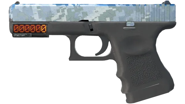 StatTrak™ Glock-18 | Steel Disruption (Field-Tested)