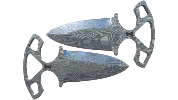 ★ Shadow Daggers | Damascus Steel (Minimal Wear)