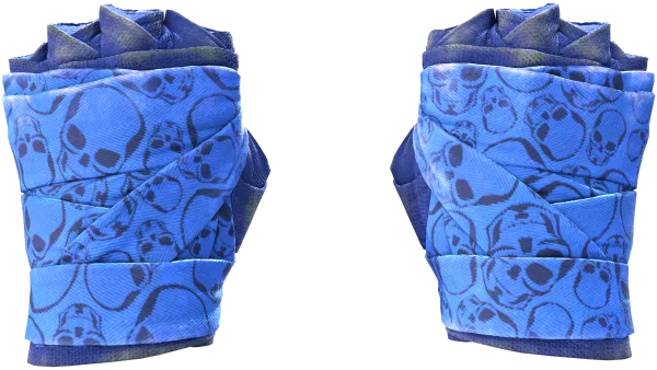 ★ Hand Wraps | Cobalt Skulls (Field-Tested)
