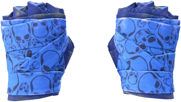 ★ Hand Wraps | Cobalt Skulls (Field-Tested)