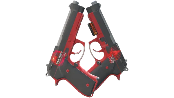 StatTrak™ Dual Berettas | Panther (Field-Tested)