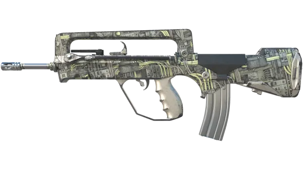 FAMAS | Faulty Wiring (Battle-Scarred)
