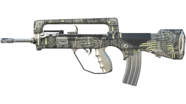 FAMAS | Faulty Wiring (Battle-Scarred)