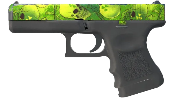 Glock-18 | Nuclear Garden (Well-Worn)