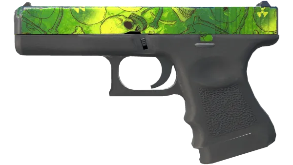 Glock-18 | Nuclear Garden (Well-Worn)