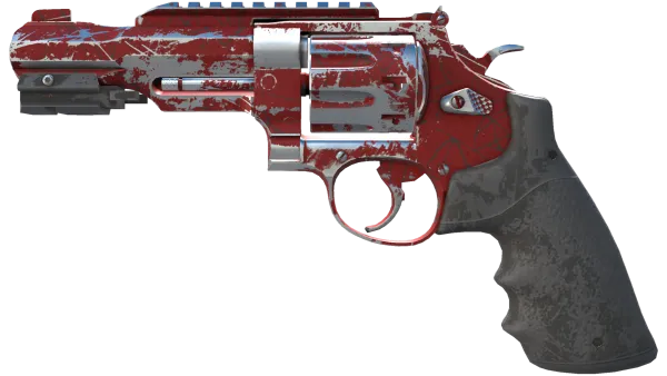 R8 Revolver | Crimson Web (Battle-Scarred)