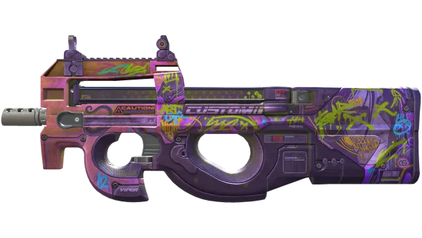 StatTrak™ P90 | Neoqueen (Battle-Scarred)