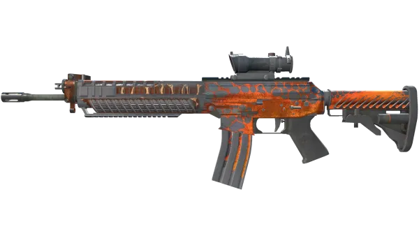 SG 553 | Tiger Moth (Battle-Scarred)