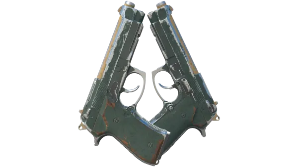 Dual Berettas | Contractor (Battle-Scarred)