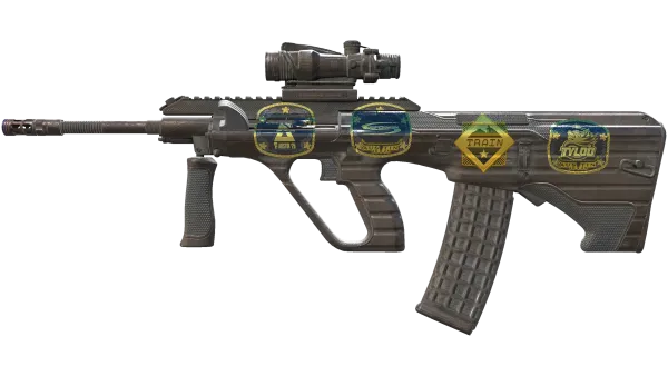Souvenir AUG | Steel Sentinel (Battle-Scarred)
