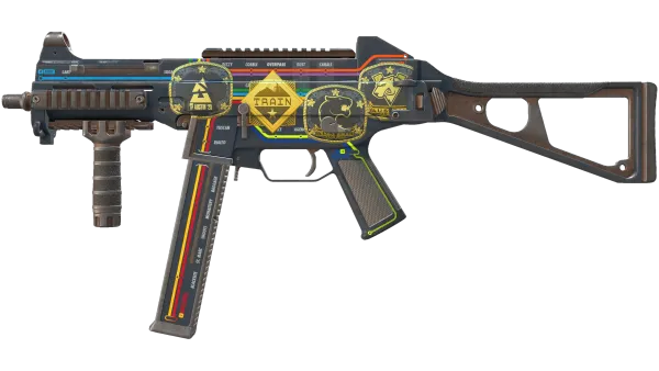 Souvenir UMP-45 | Late Night Transit (Battle-Scarred)