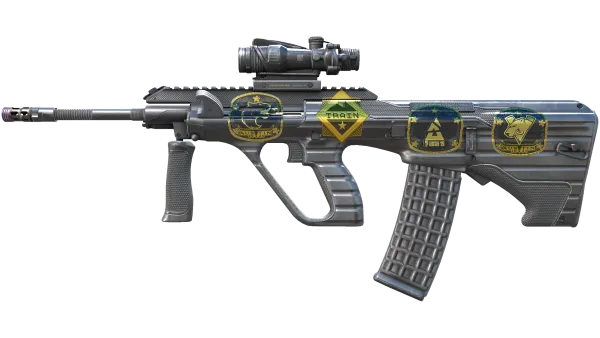 Souvenir AUG | Steel Sentinel (Minimal Wear)