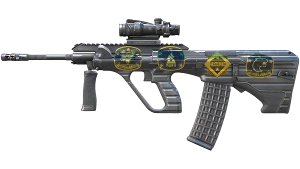 Souvenir AUG | Steel Sentinel (Minimal Wear)