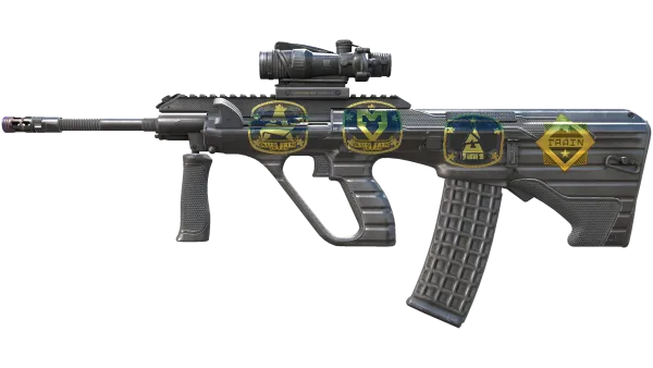 Souvenir AUG | Steel Sentinel (Well-Worn)