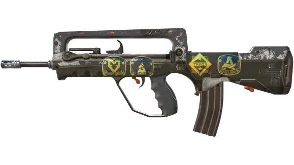 Souvenir FAMAS | 2A2F (Battle-Scarred)