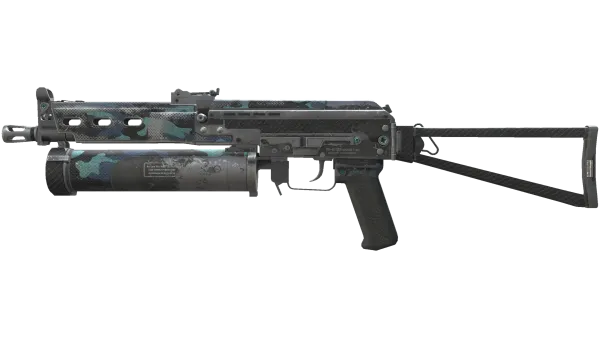 StatTrak™ PP-Bizon | Night Riot (Battle-Scarred)