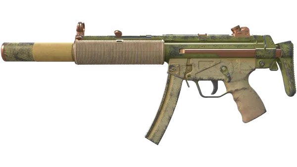 MP5-SD | Savannah Halftone (Well-Worn)