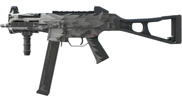 UMP-45 | Arctic Wolf (Battle-Scarred)