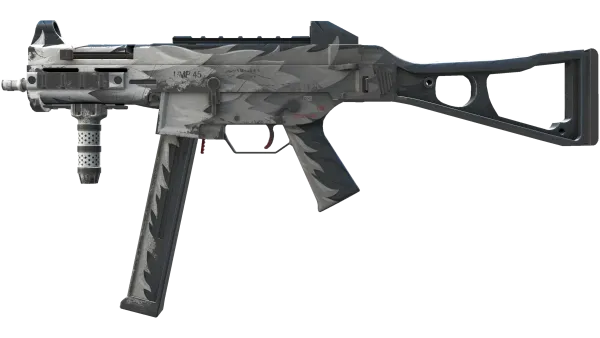 UMP-45 | Arctic Wolf (Well-Worn)