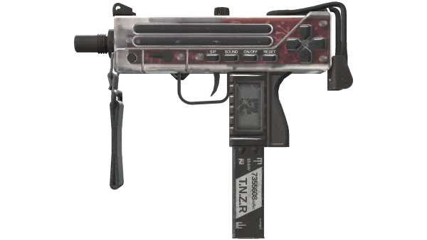 MAC-10 | Button Masher (Battle-Scarred)