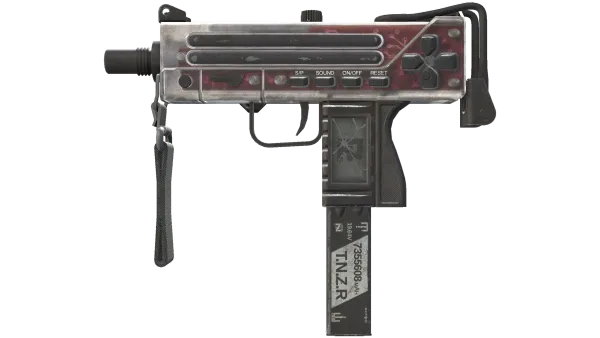 MAC-10 | Button Masher (Battle-Scarred)