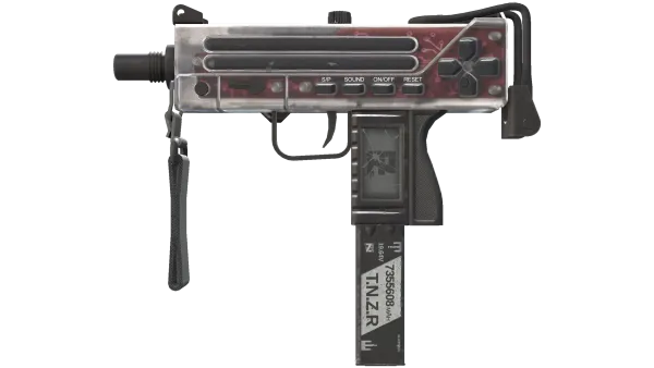 MAC-10 | Button Masher (Battle-Scarred)