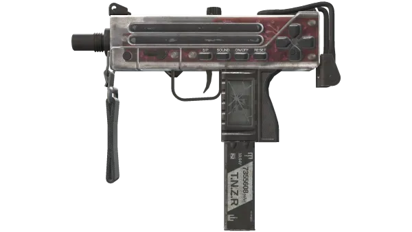 StatTrak™ MAC-10 | Button Masher (Battle-Scarred)