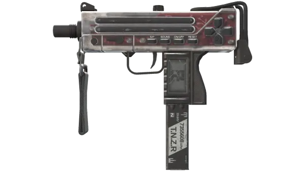 StatTrak™ MAC-10 | Button Masher (Battle-Scarred)