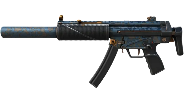 StatTrak™ MP5-SD | Acid Wash (Minimal Wear)