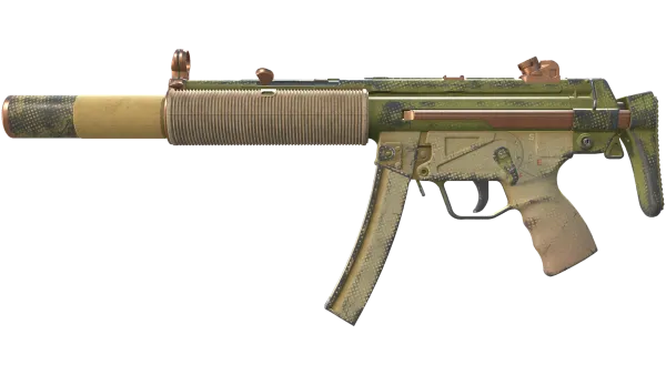 MP5-SD | Savannah Halftone (Well-Worn)