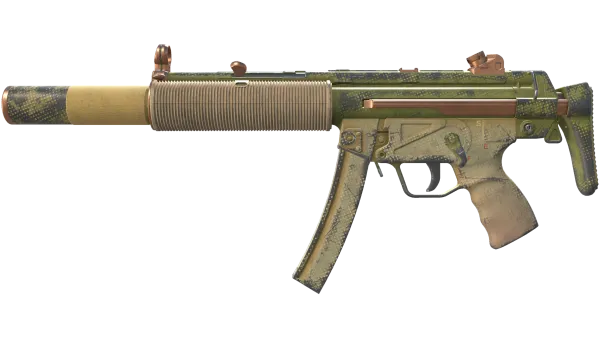 MP5-SD | Savannah Halftone (Well-Worn)