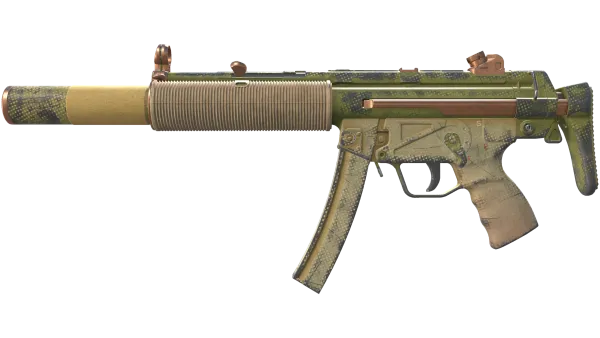 MP5-SD | Savannah Halftone (Well-Worn)