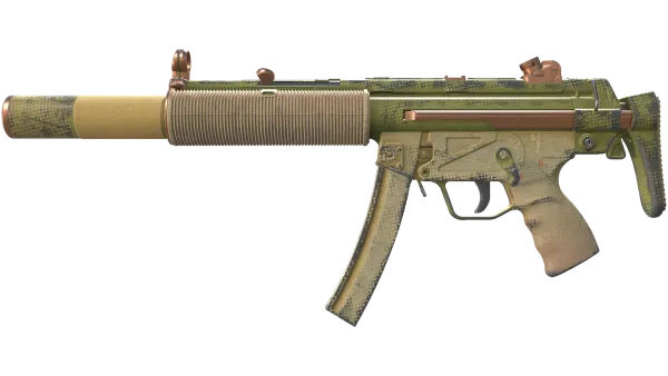 MP5-SD | Savannah Halftone (Well-Worn)
