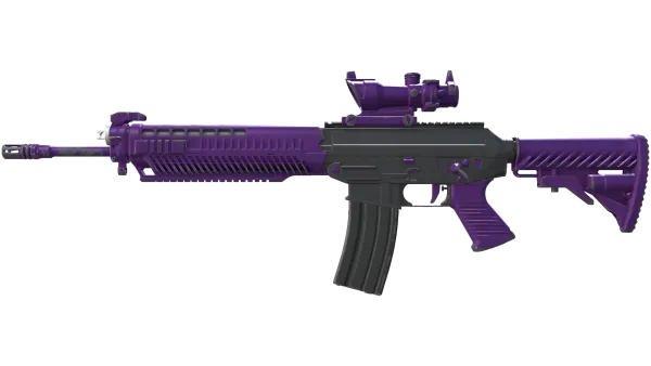 StatTrak™ SG 553 | Ultraviolet (Well-Worn)