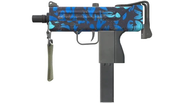 MAC-10 | Oceanic (Well-Worn)