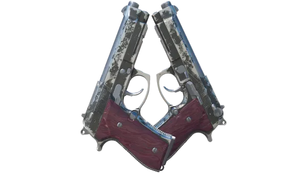 Dual Berettas | BorDeux (Well-Worn)