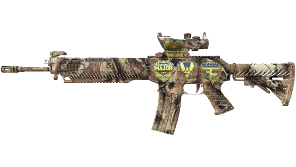 Souvenir SG 553 | Bleached (Minimal Wear)