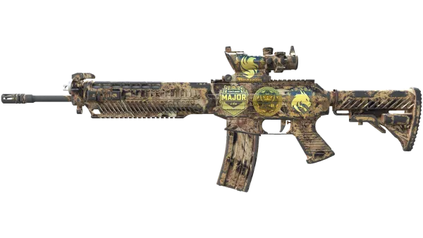 Souvenir SG 553 | Bleached (Well-Worn)