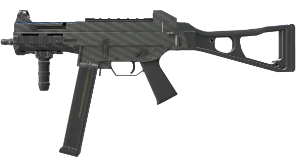 UMP-45 | Carbon Fiber (Minimal Wear)