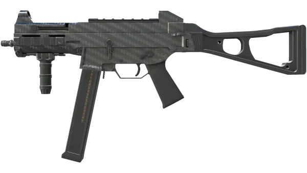 UMP-45 | Carbon Fiber (Minimal Wear)