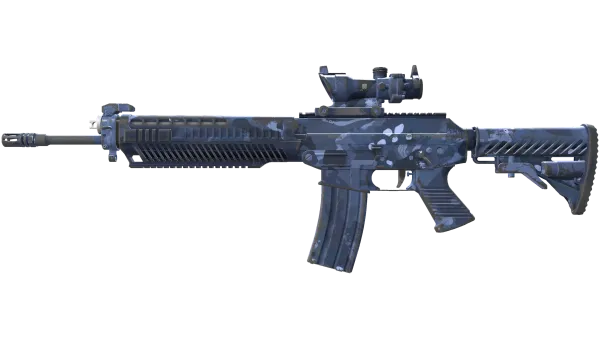 SG 553 | Night Camo (Field-Tested)